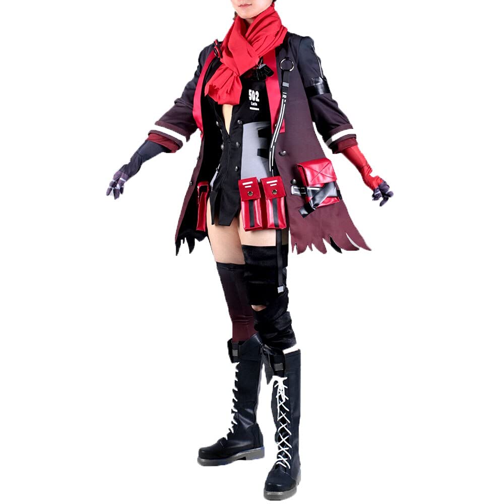 Gray Raven PUNISHING Lucia Cosplay Costume - Halloween Anime Cosplay Outfit for Conventions, Stage Performances & Themed Parties