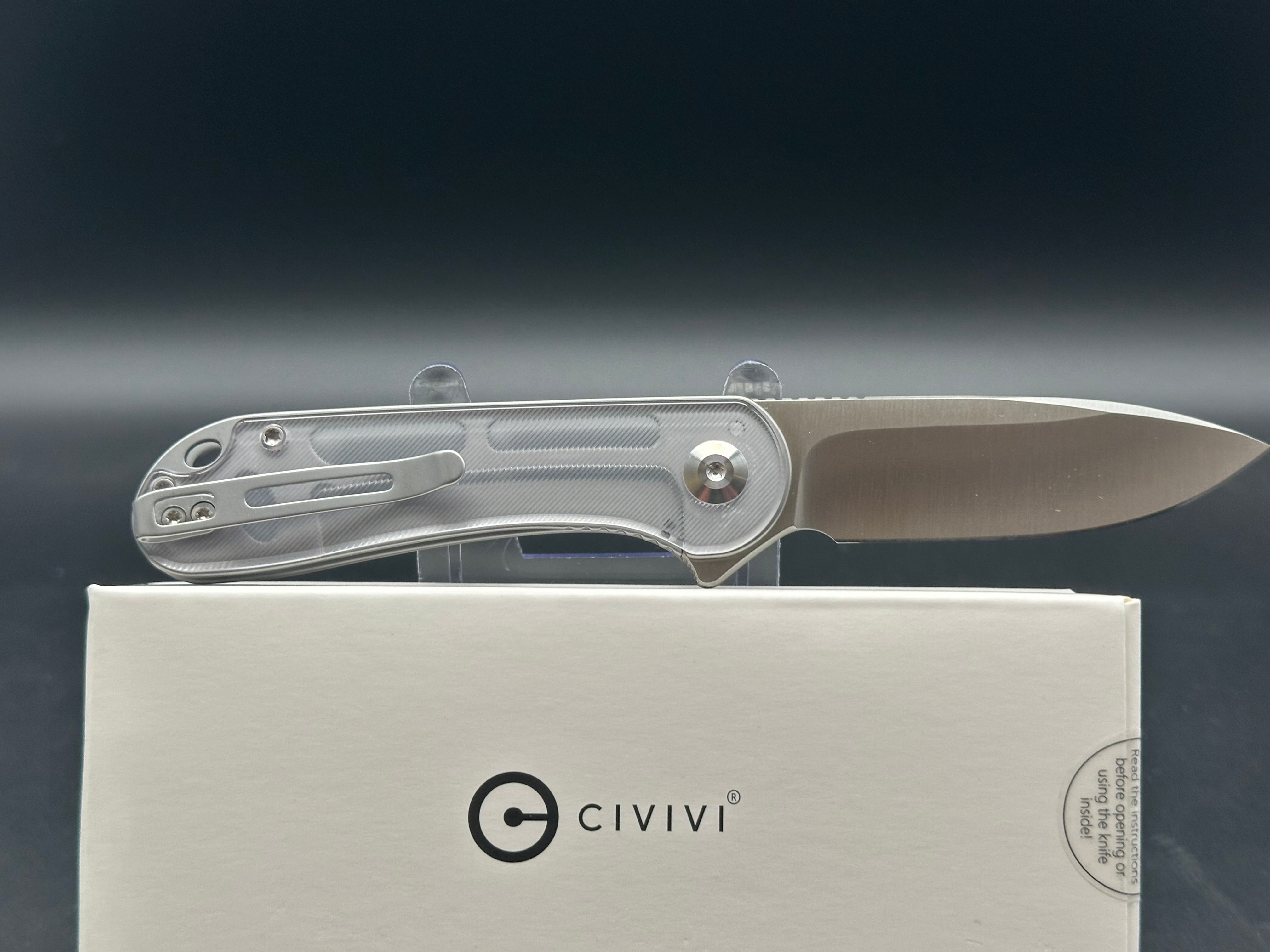 CIVIVI Elementum Liner Lock Folding Knife - 2.96