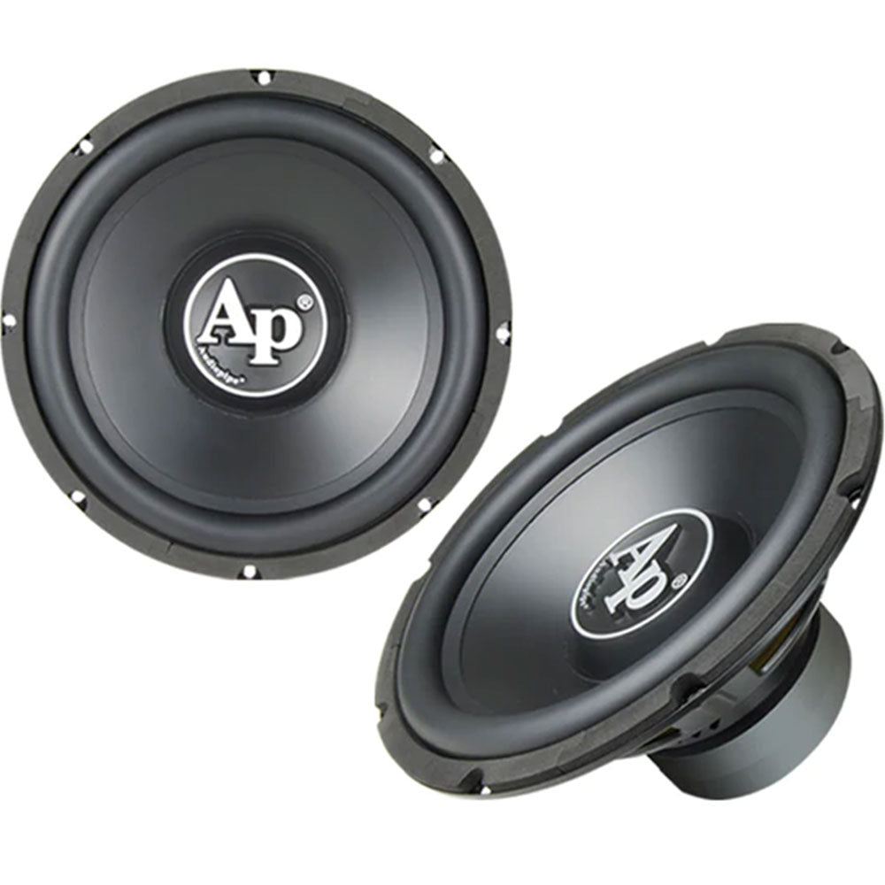 Audiopipe TSPP212D4 12 Inch 300W RMS/1000W Max Dual 4 Ohm DVC Car Subwoofer - Powerful Bass for Car Audio Systems, Home Theater, and DJ Setups