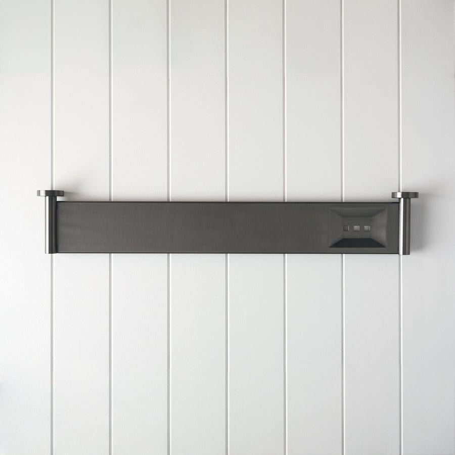 Premium Gunmetal Shower Shelf - Rustproof Bathroom Organizer for Shampoo, Soap & Beauty Products - Perfect for Small Spaces & Modern Bathrooms