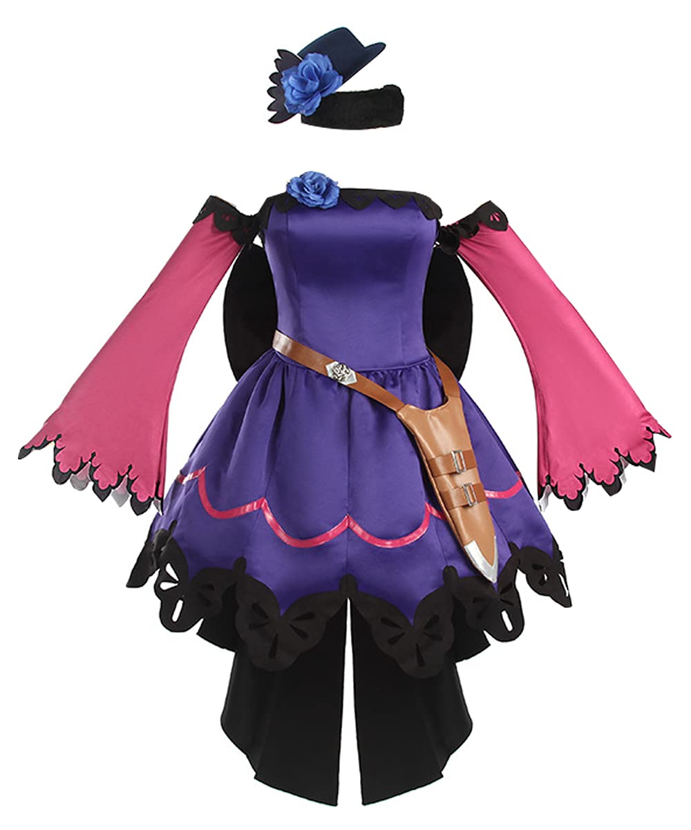 Anime Women's Dress Cosplay Costume - Rice Shower Outfit for Carnival, Halloween Party & Role Play | Cute Japanese Style Cosplay Dress for Anime Fans & Convention Events