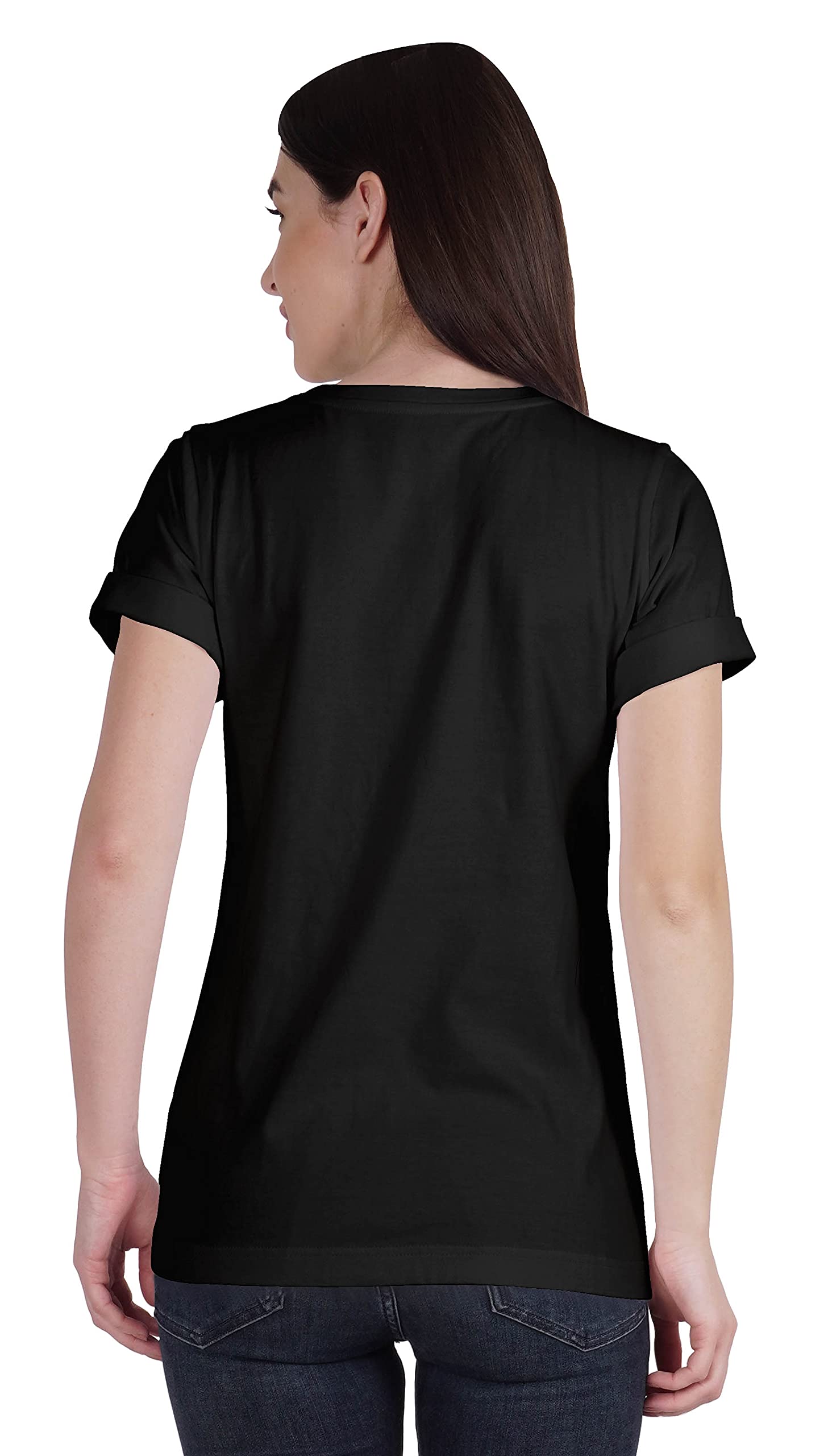 Vaccinated Pro Vaccine Crew Neck Cotton T-Shirt for Women - Comfortable & Stylish Casual Wear for Everyday Outfits & Social Events