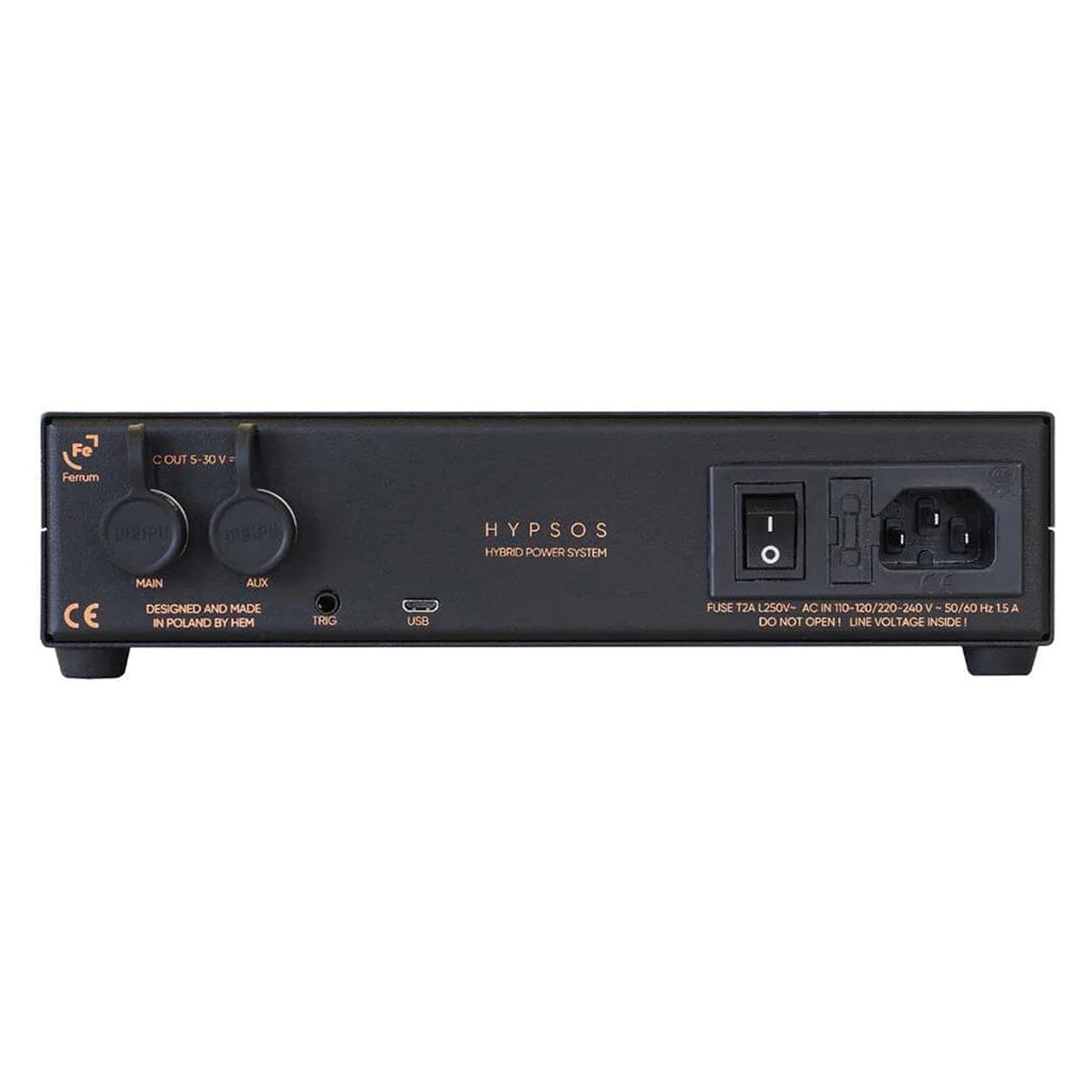 Ferrum Hypsos Dual Output Power Supply - High Precision Audio Power for Studio & Home Use - Perfect for DACs, Amplifiers & Hi-Fi Systems