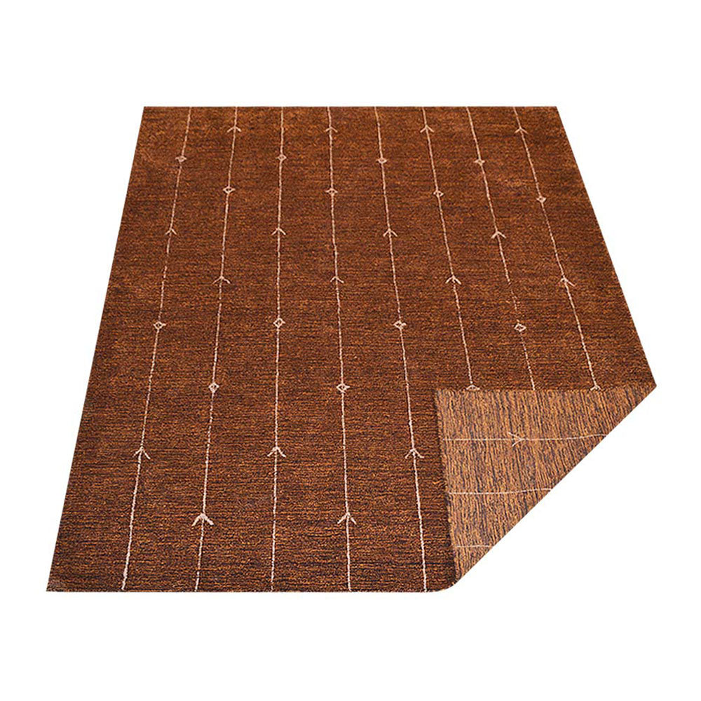 Scandinavian Hand Knotted Rug - Premium Wool Area Rug for Living Room, Bedroom & Dining Room - Nordic Style Home Decor