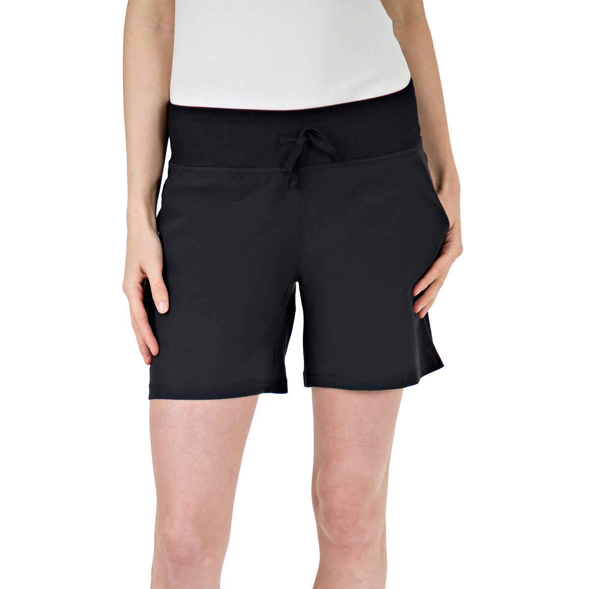 Tuff Athletics Women's Hybrid Shorts - Breathable Workout Shorts for Running, Yoga & Gym - Perfect for Active Lifestyles & Fitness Training
