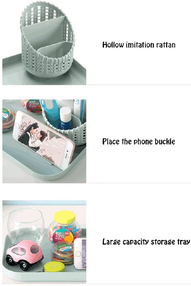 Multifunctional Pen Holder & Desk Organizer - Creative Cute Pencil Cup, Makeup Brush Holder, Stylish Storage Box for Home & Office Desktop - Perfect for Organizing Stationery, Cosmetics, and Office Supplies