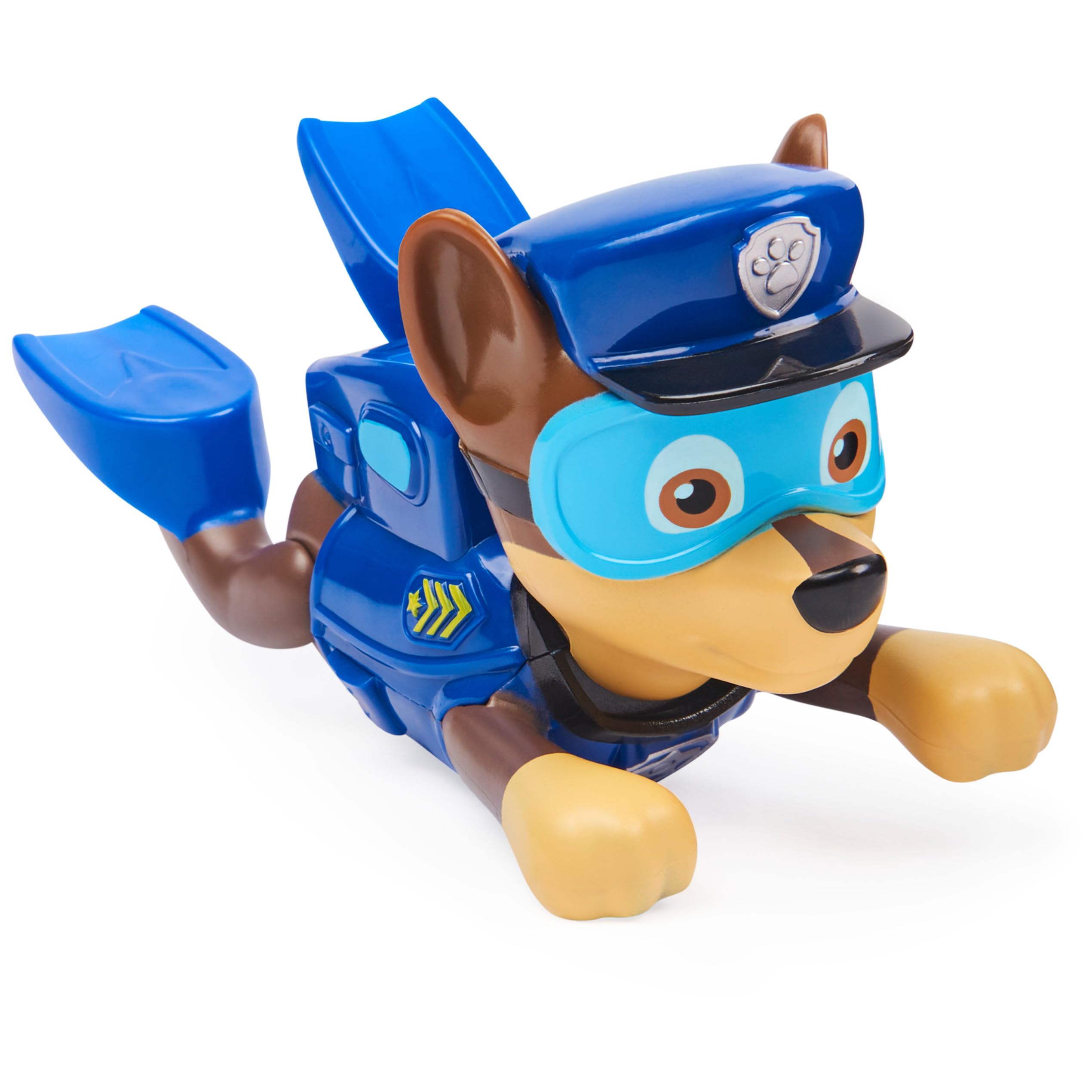 Paw Patrol Paddlin' Pups Pool Toys for Kids - Chase Themed Bath & Swim Toys, Outdoor Water Games, No Batteries Needed - Perfect for Pool Parties, Summer Fun & Ages 4+
