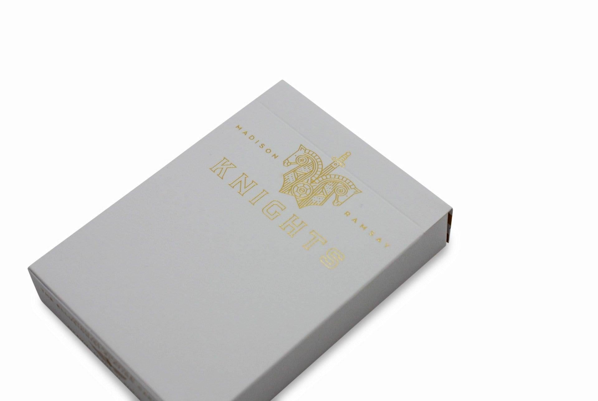 Premium Knights V2 Playing Cards - 52 Poker Deck for Magic Tricks, Cardistry & Casino Games | Ideal for Poker Nights, Card Magic Shows & Professional Card Flourishes