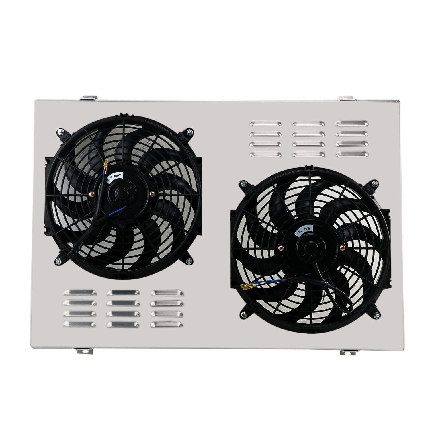 High-Performance CC716 3-Row All-Aluminum Radiator for 81-91 Chevy Blazer/C/K Series & 73-91 GMC Jimmy/C1500/C2500/C3500 - Fits 4.1L 4.8L L6 & 5.0L 5.7L 7.4L V8 Engines - Complete Cooling Kit with Shroud, Fan & Relay - Perfect for Off-Roading, Towing & High-Performance Upgrades