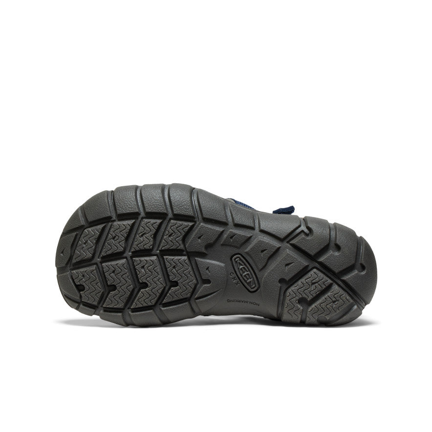 Little Kids' Seacamp II CNX Water Shoes | Navy Blue Drizzle Color | Non-Slip Aqua Socks for Beach, Pool & Water Play