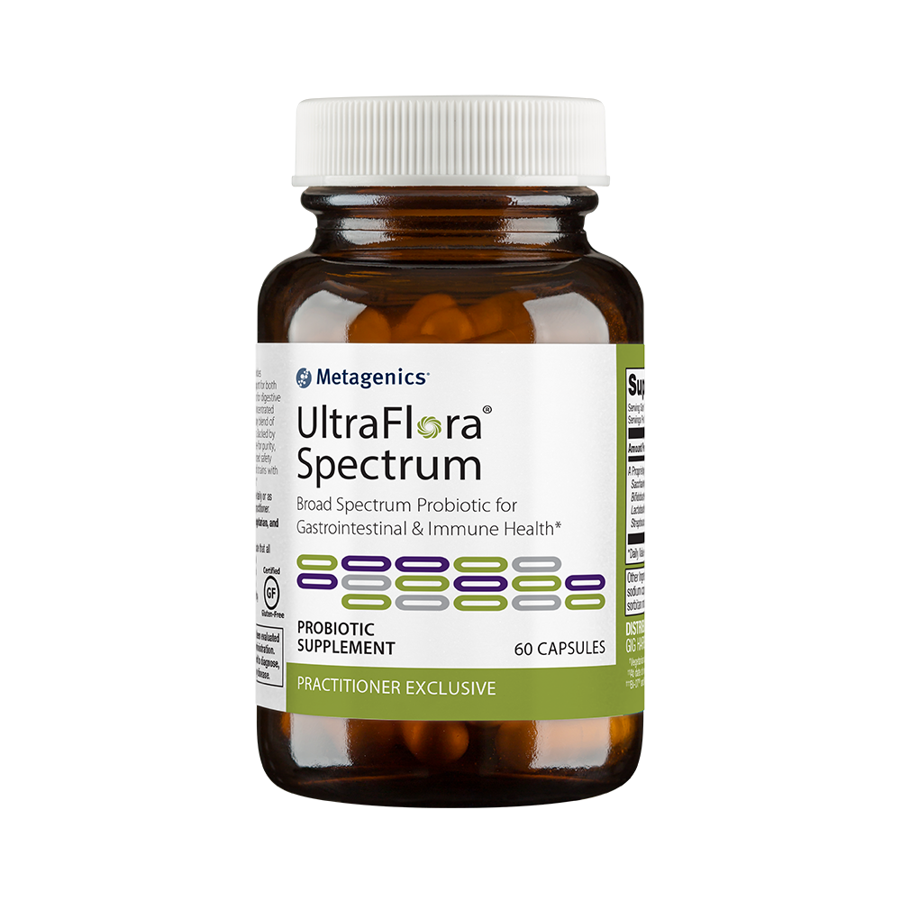 UltraFlora® Spectrum Probiotic Supplement for Gut Health - Supports Digestion & Immune System - Ideal for Daily Wellness & Travel Use