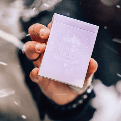 Premium Purple Winter NOC Lavender Dusk Playing Cards - Elegant Deck for Magic Tricks, Poker Games & Collectors (Gift Idea for Card Enthusiasts)
