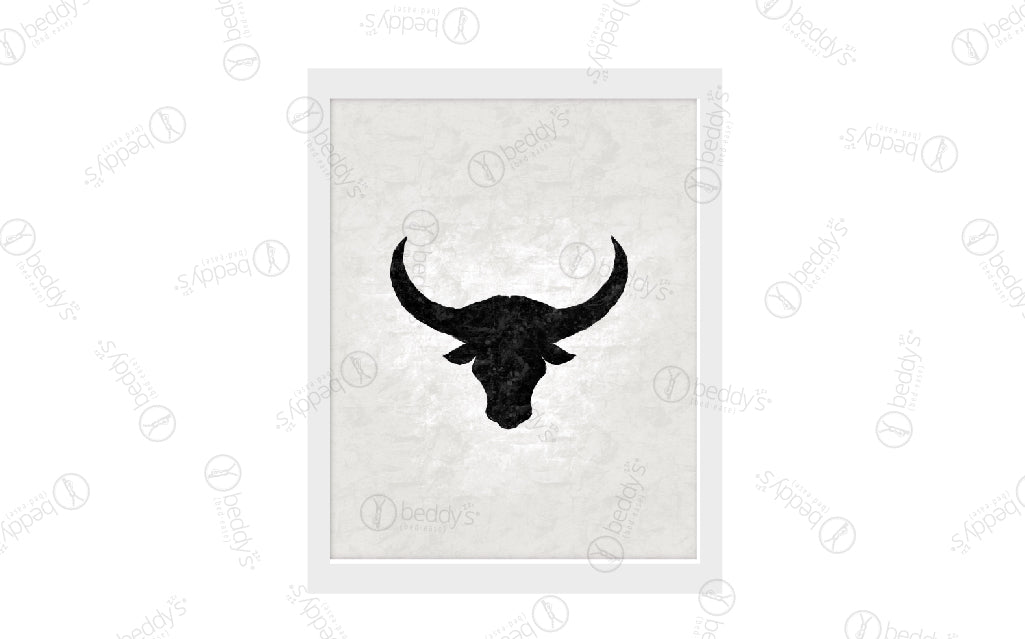 Bull Artwork Digital Download - High-Quality Printable Bull Illustrations for Wall Decor, Gifts & Home Office