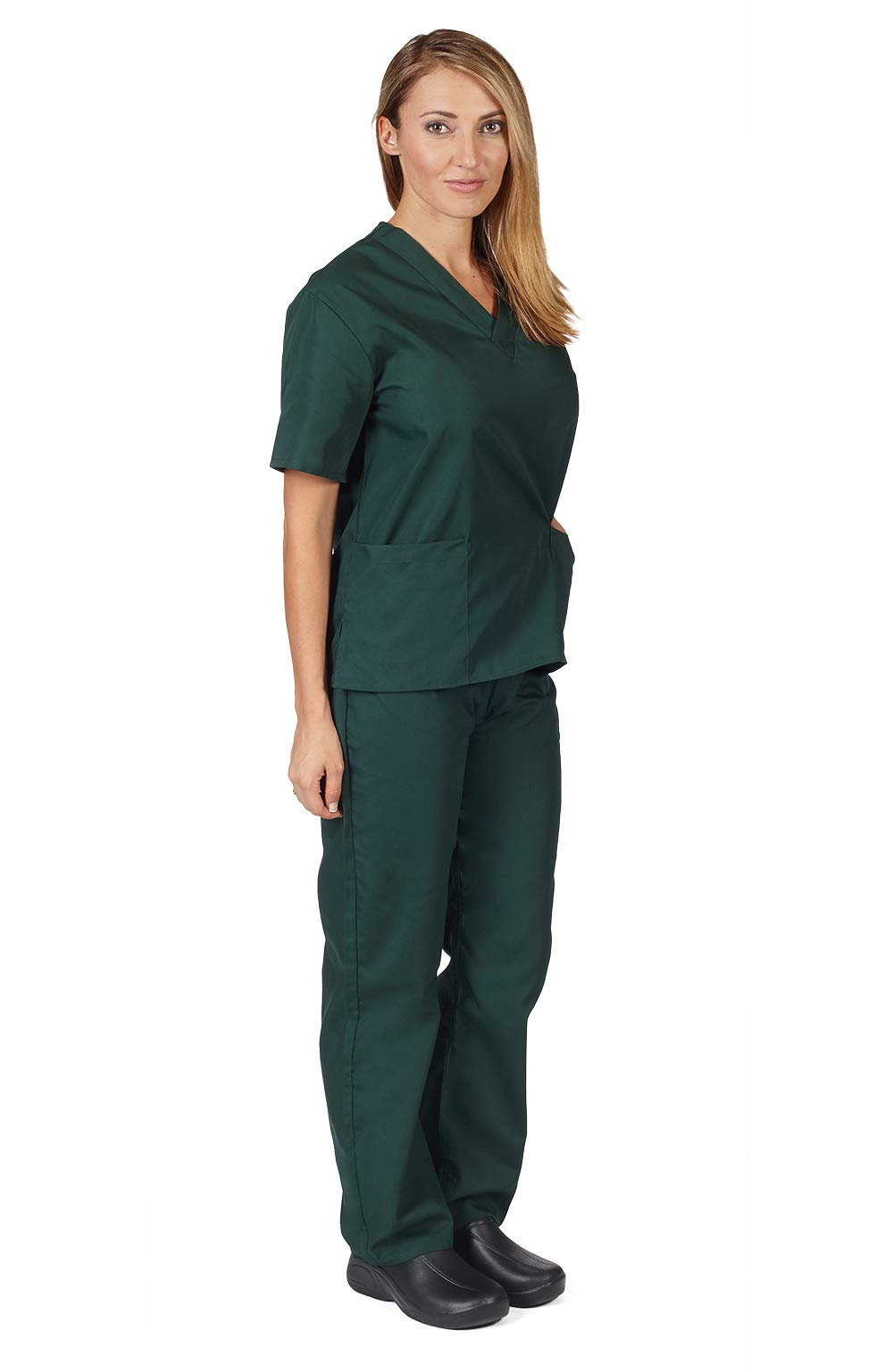 Premium Women's Medical Scrub Set - 6-Pack Comfortable Nursing Uniform Tops & Pants for Healthcare Professionals | Hospital, Clinic & Dental Workwear