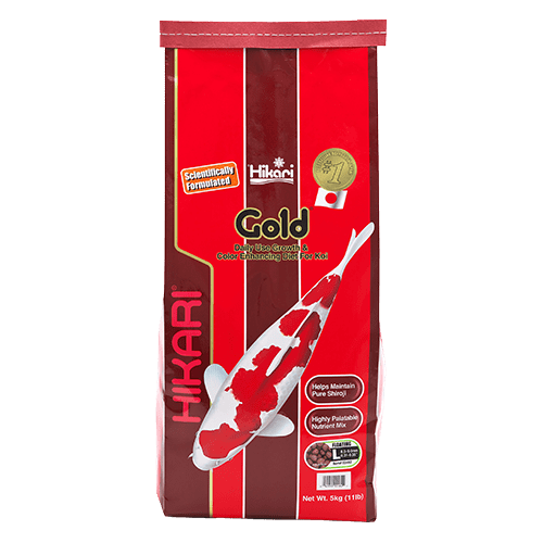 Hikari Koi Gold Floating Pellet Fish Food - Premium Floating Pellets for Koi, Goldfish & Pond Fish - Ideal for Outdoor Ponds, Water Gardens & Aquariums