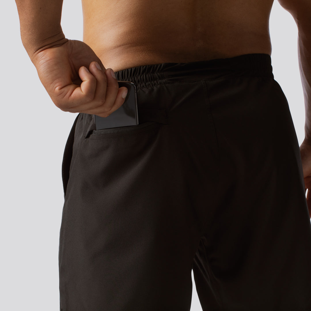 Undefeated Edition Men's Training Shorts - Lightweight Breathable Workout Shorts for Gym, Running & Sports