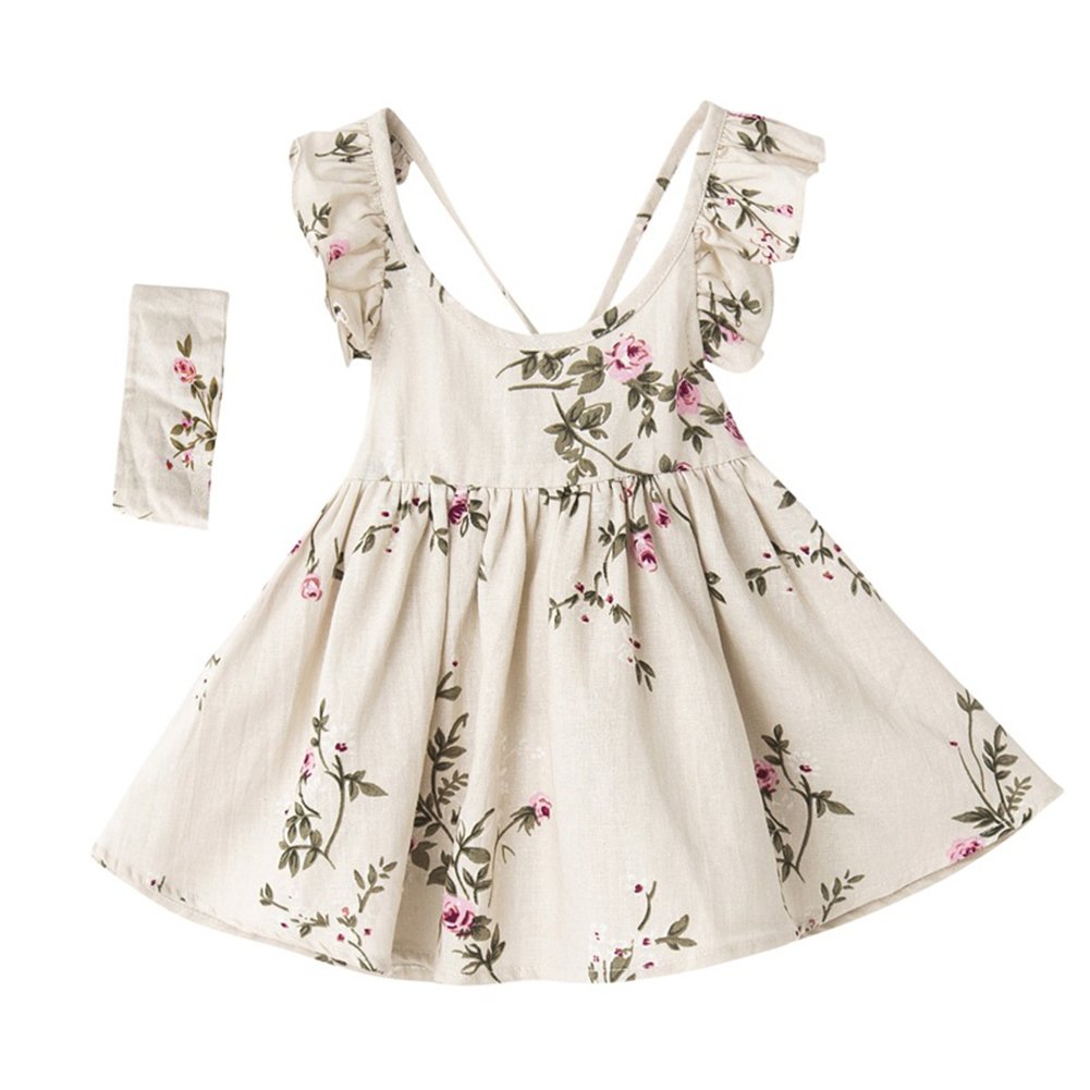 Big Girl Summer Linen Casual Dress - Ink Wash Painting Sleeveless Maxi Dress for Women | Beach Vacation, Brunch Outfits & Summer Weddings
