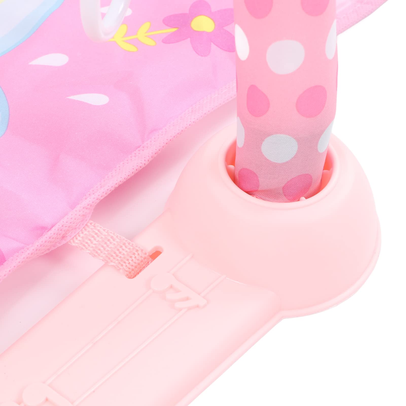 **Soft Pink Baby Play Mat with Music & Toys - Newborn Activity Gym for Tummy Time & Crawling - Perfect Gift for Infants (Ideal for Nursery, Daycare & Playtime)**