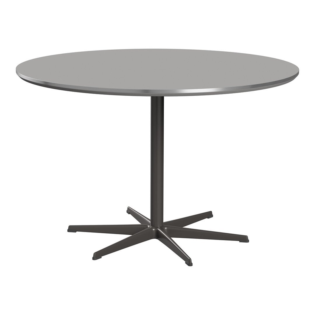 Round Dining Table with 6-Star Base - Modern Kitchen & Dining Room Furniture for Family Gatherings & Dinner Parties