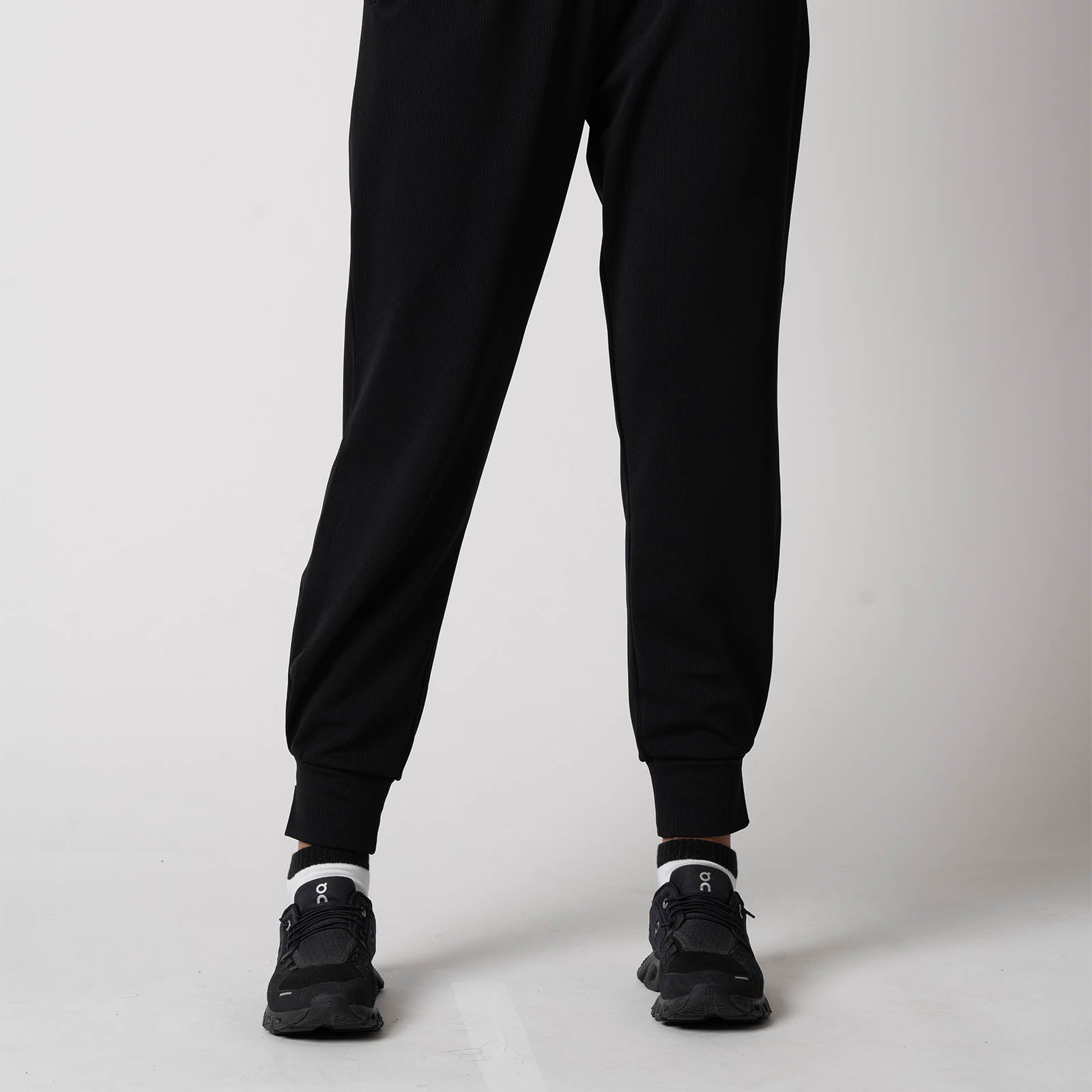 Women's Ribbed Joggers - Soft Stretchy High Waisted Lounge Pants for Yoga, Running & Casual Wear | Comfortable Athletic Sweatpants for Women