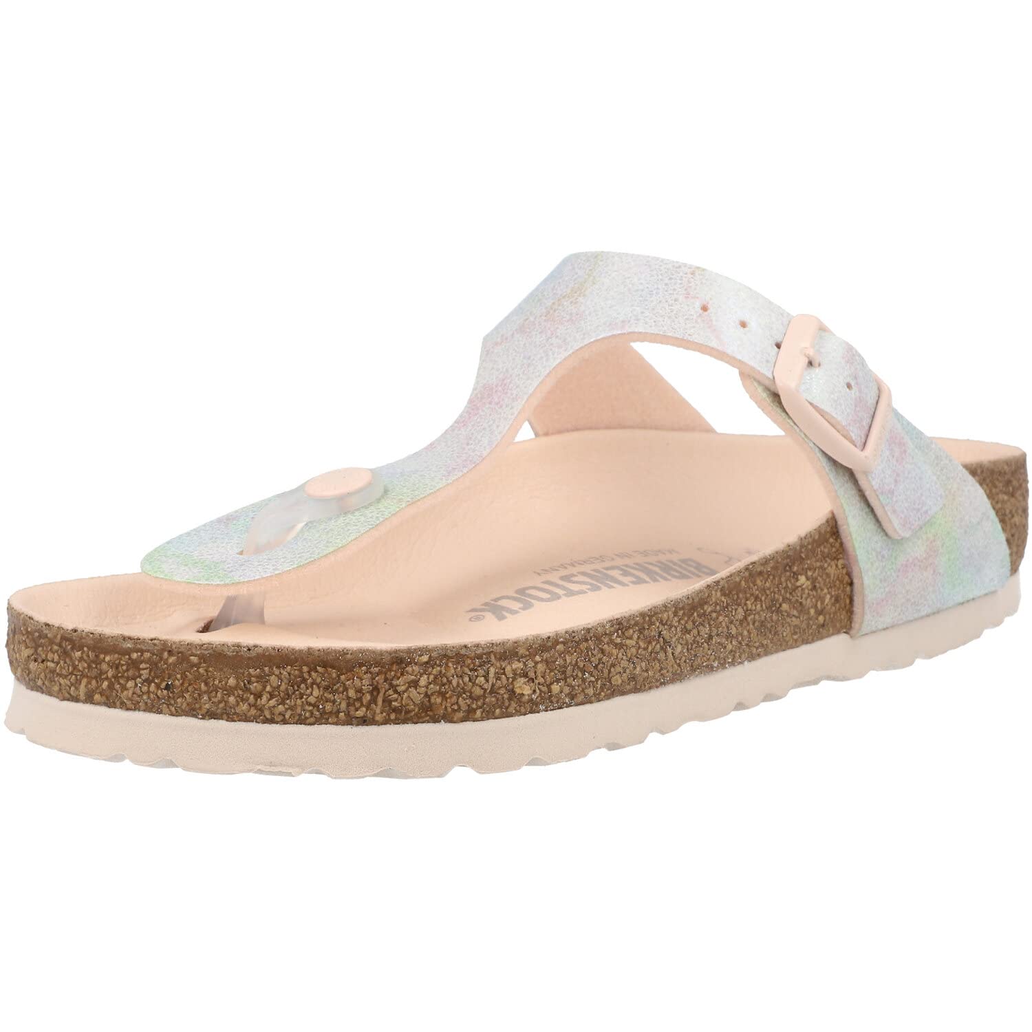 Birkenstock Gizeh Dusty Blue Microfiber Sandals for Women - Comfortable Slide Sandals with Arch Support | Perfect for Beach, Pool, and Summer Casual Wear