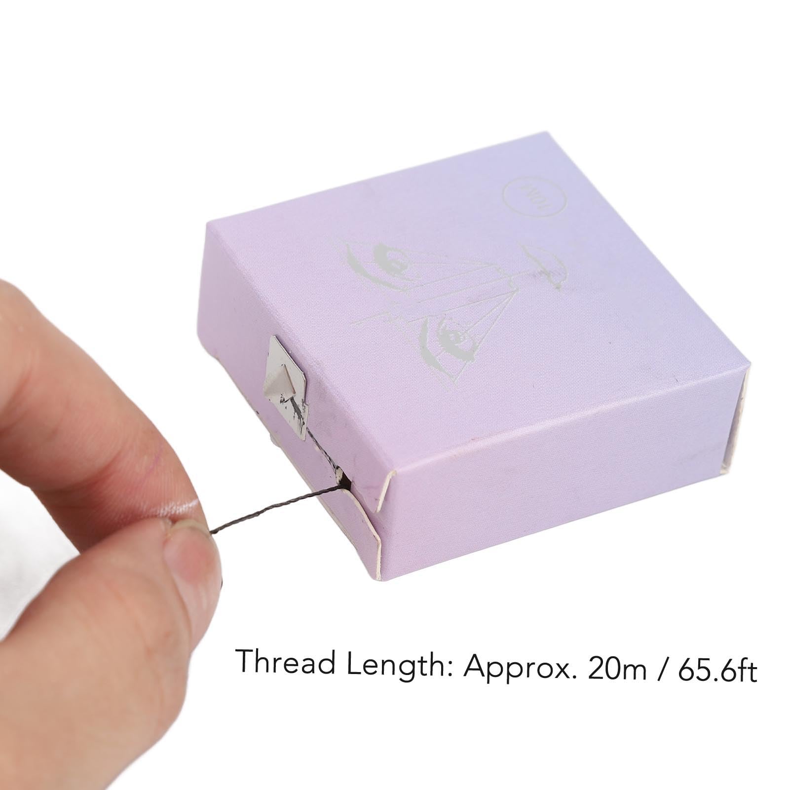 Professional Brow Mapping String for Microblading - Skin-Friendly Black Ink Eyebrow Guide Thread | Perfect for Salon, Spa & Home Eyebrow Shaping