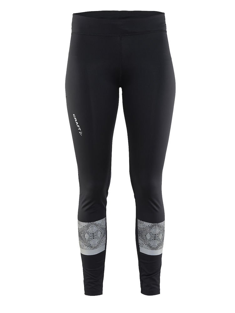 Women's High-Visibility Reflective Running Tights - Brilliant 2.0 Workout Leggings for Fitness Training & Night Jogging | Perfect for Outdoor Exercise, Gym Sessions & Safety Running in Low Light