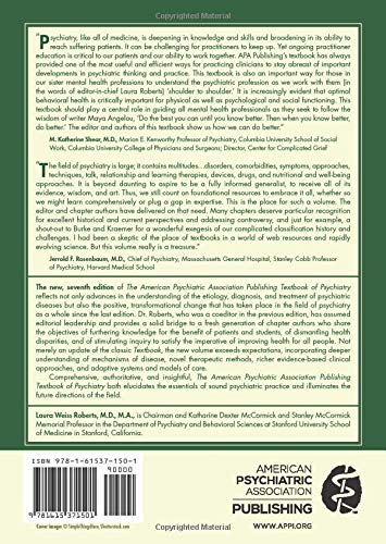 American Psychiatric Association Publishing Textbook of Psychiatry - Comprehensive Guide for Mental Health Professionals, Students & Clinicians | Essential Resource for Diagnosis, Treatment & Psychiatric Education