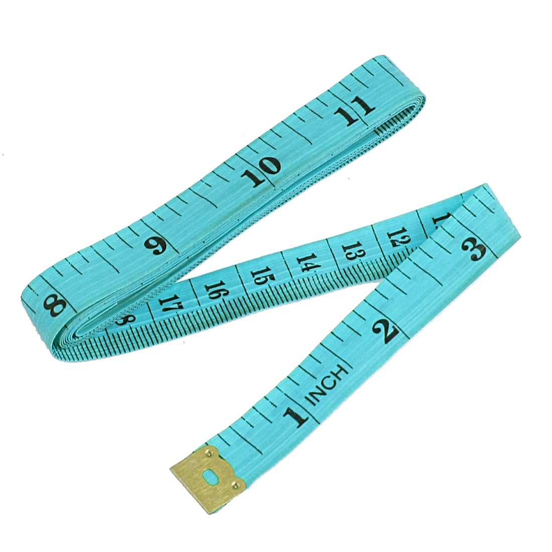 Flexible Tailor Seamstress Tape Measure 60 Inch/1.5 Meter - Lake Blue Soft Ruler for Sewing, Crafting & DIY Projects | Perfect for Dressmaking, Quilting & Fabric Measurement