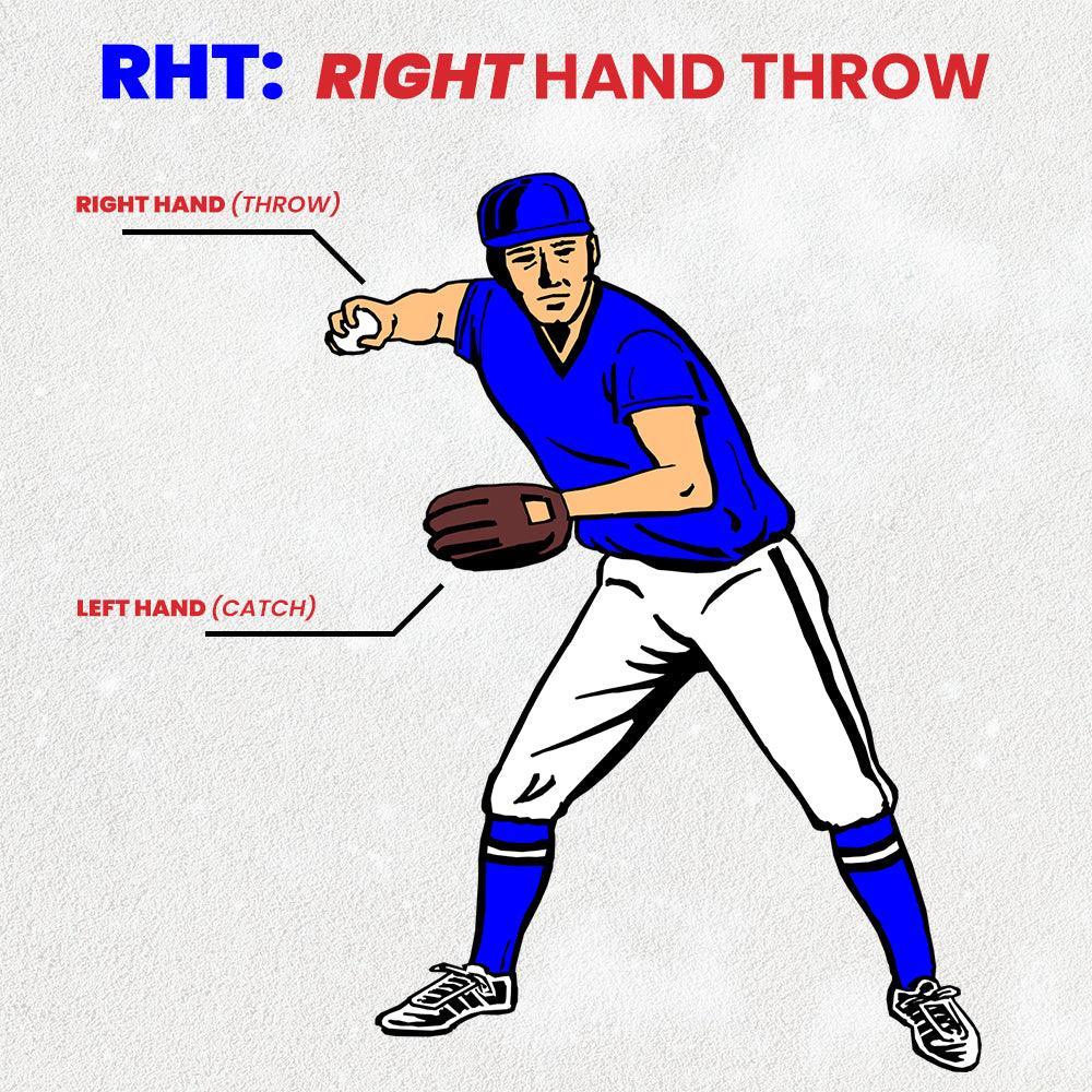 Premium 11.75 Inch Baseball Glove - Professional Quality Leather Mitt for Fastpitch & Slowpitch - Perfect for Training, Games & Outdoor Sports Activities