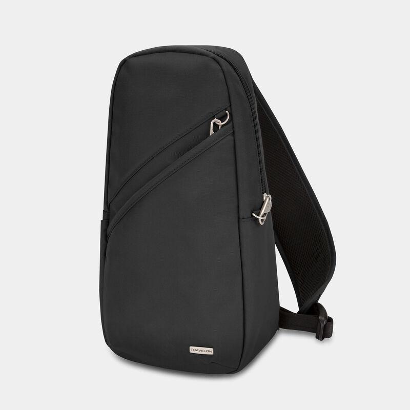 Travelon Anti-Theft RFID Blocking Classic Sling Bag - Secure Crossbody Purse for Travel, Commuting & Daily Use