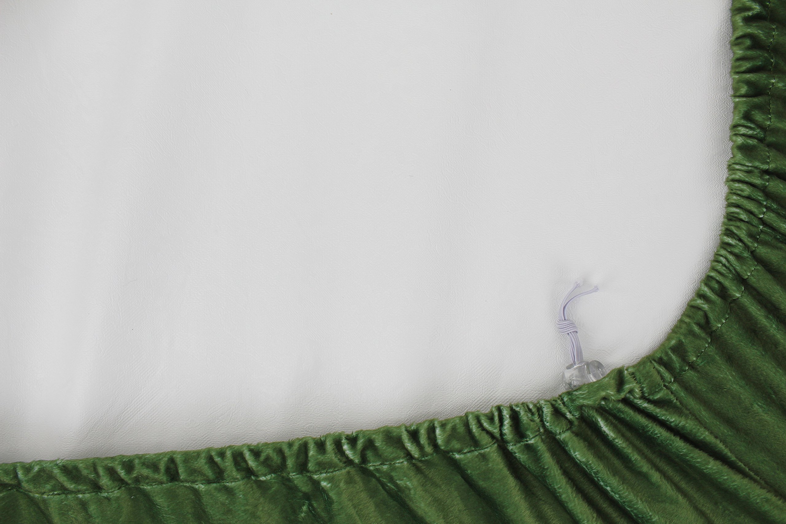 Dear Baby Gear Deluxe Minky Fitted Crib Sheet - Football Field Design 52