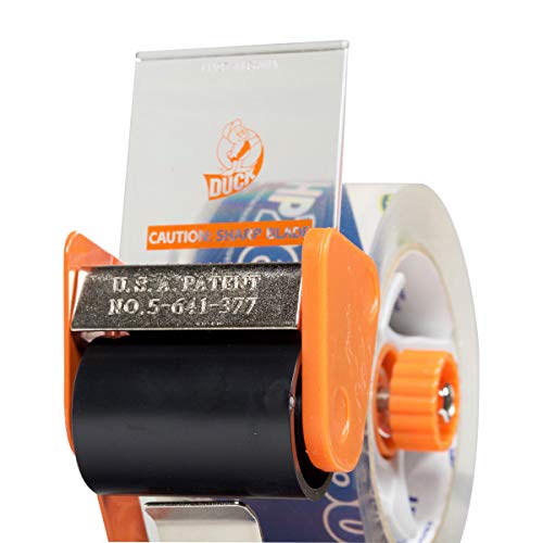 HP 260 Heavy Duty Clear Packaging Tape - 36 Rolls (1.88 in x 60 yd Each) with BladeSafe Tape Gun, Packing Paper & 60 ft Bubble Wrap - Ideal for Shipping, Moving & Storage Supplies