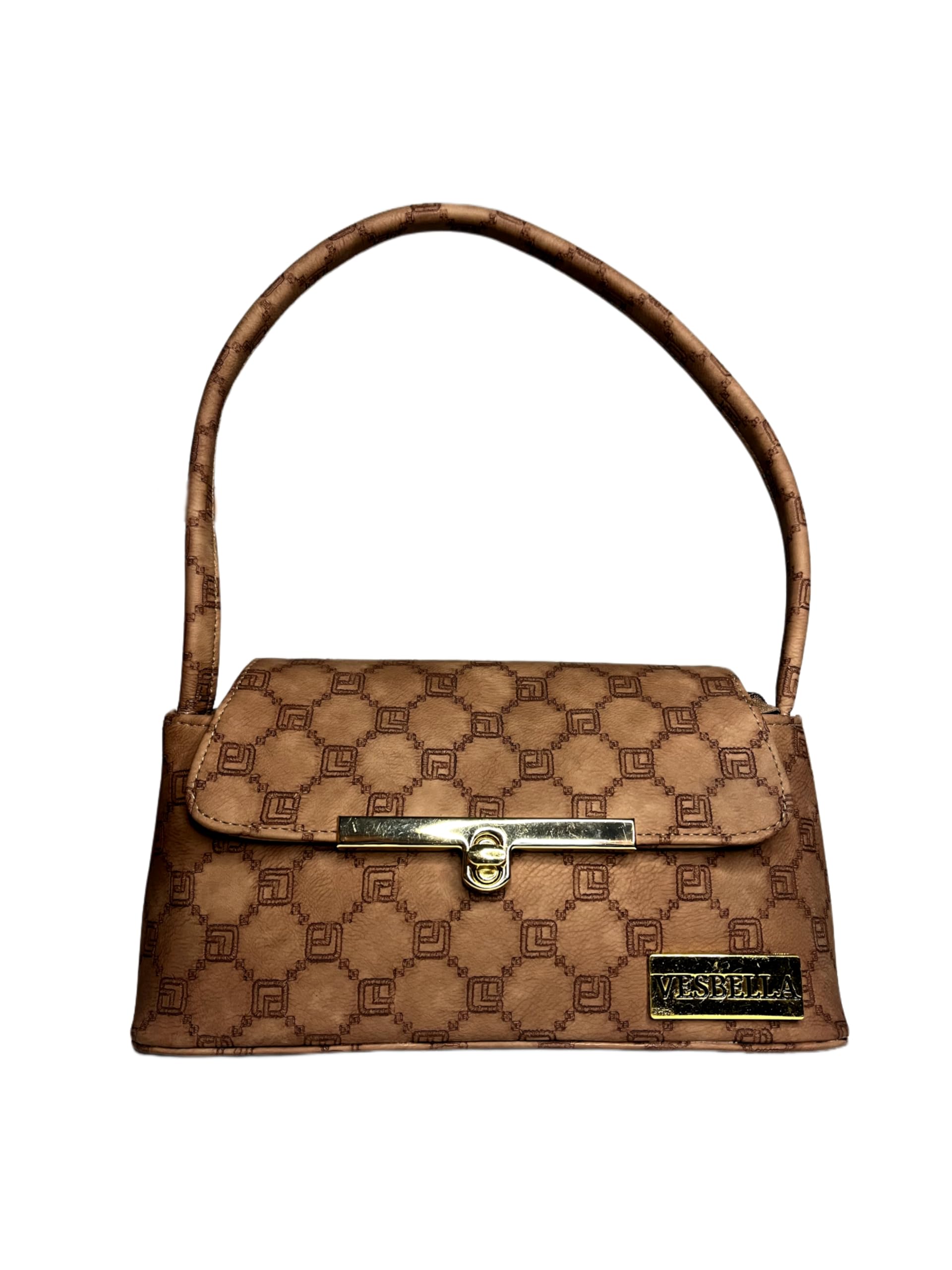 VESBELLA Women's Crossbody Sling Bag with Adjustable Wire Handle - Perfect for Travel, Shopping & Everyday Use
