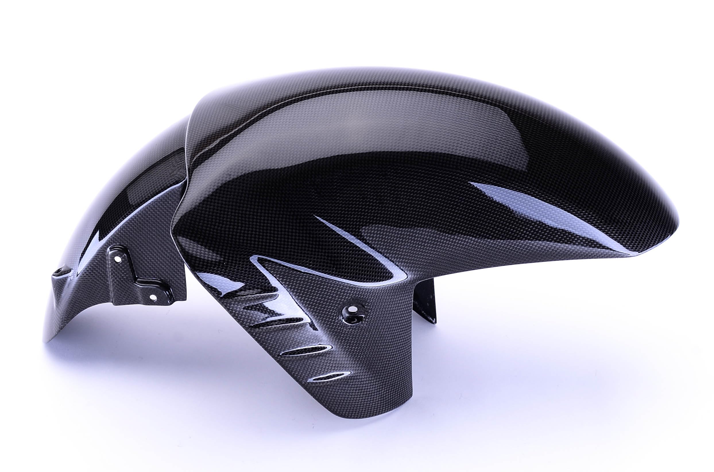 Bestem CBKA-1406-FFD Carbon Fiber Front Fender for Kawasaki ZX14 2006-2013 | Lightweight Motorcycle Accessory | Perfect for Racing & Street Performance