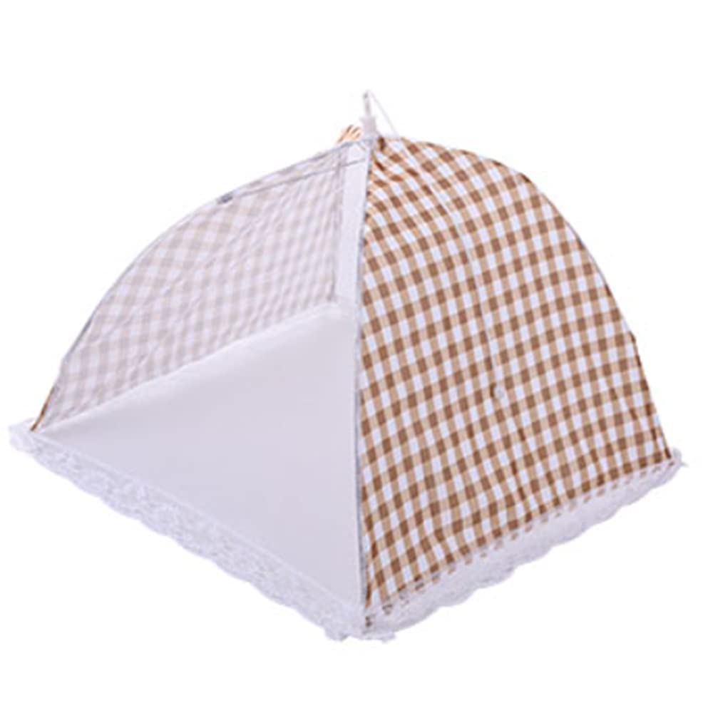 1Pcs Extra Large 45x45x30cm Folding Mesh Food Cover Tent - Reusable Kitchen, BBQ, Picnic, Camping & Outdoor Dining Protection - Keep Bugs Away for Parties, Garden & Backyard Gatherings