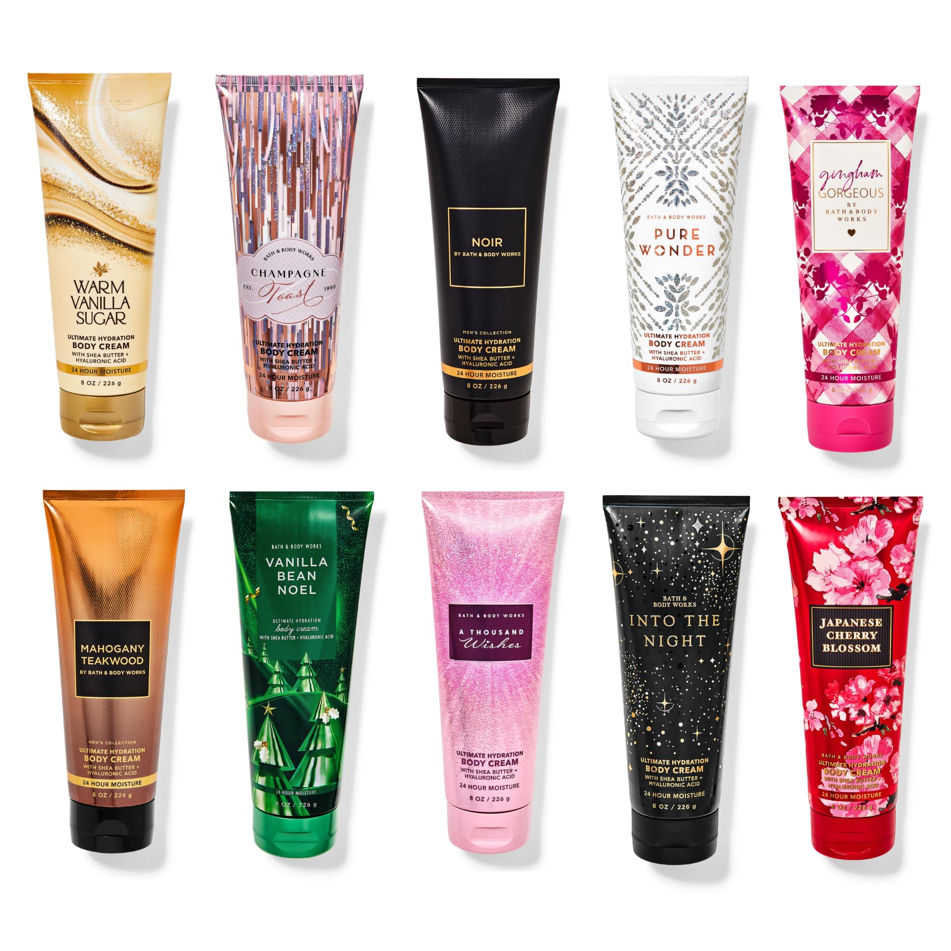 Bath & Body Works Ultimate Hydration Body Cream - 3 Pack (8 oz Each) | Moisturizing Lotion for Dry Skin | Perfect for Daily Use, Travel & Gift Giving