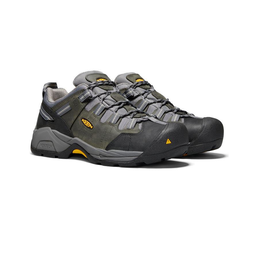 Men's Detroit XT ESD Soft Toe Work Boots - Steel Grey with Magnetic Safety Features | Durable & Comfortable for Construction, Warehouse & Industrial Work