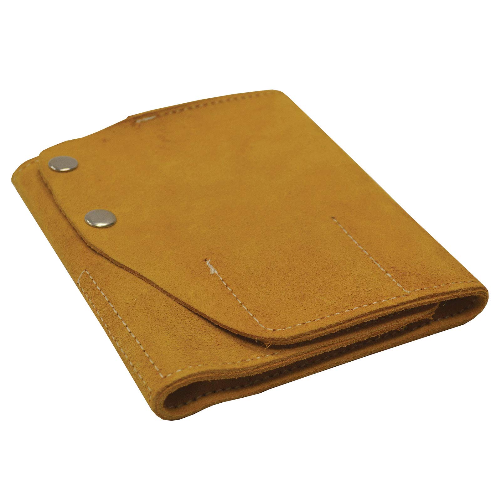 10-Pocket Tan Suede Leather Tool Roll for Wrenches, Screwdrivers & DIY Tools - Perfect for Mechanics, Carpenters & Crafters (Workshop, Garage & Travel Organizer)