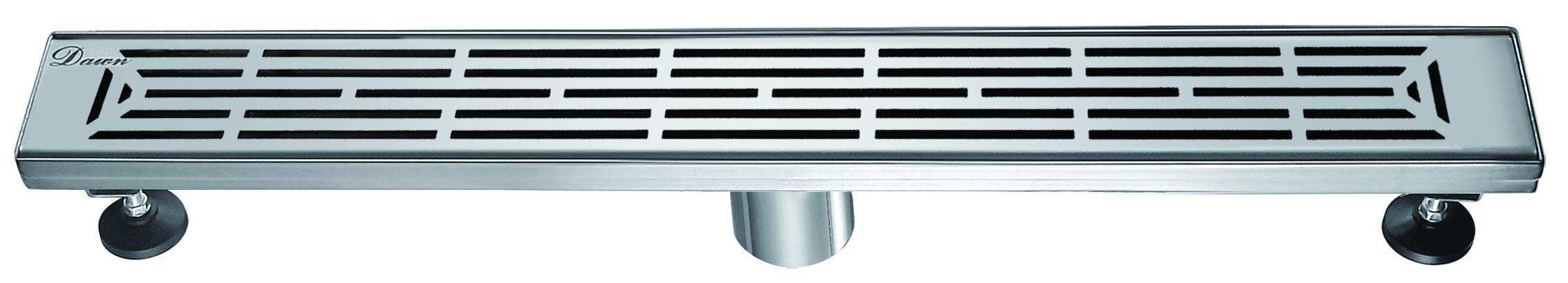 Premium Polished Satin Shower Drain - Dawn LIH240304 - Durable Bathroom Drainage Solution for Showers, Bathtubs & Wet Rooms