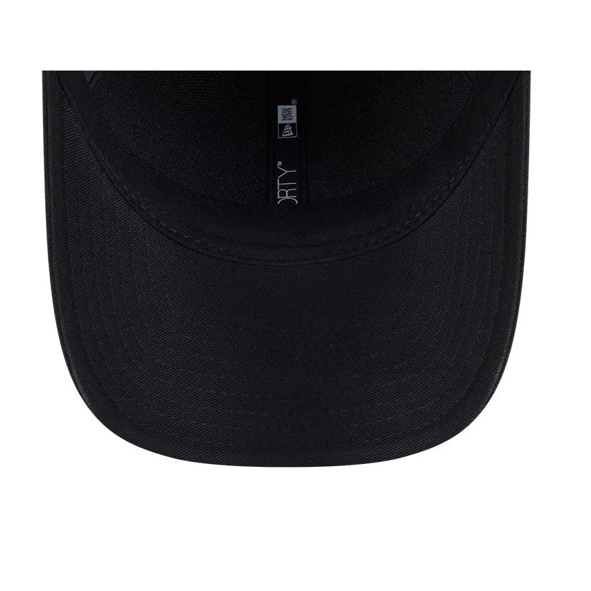 New Era 9Forty MLB Chicago White Sox Snapback Adjustable Baseball Cap - Black | Official Licensed Hat for Baseball Games, Sports Fans & Streetwear Fashion