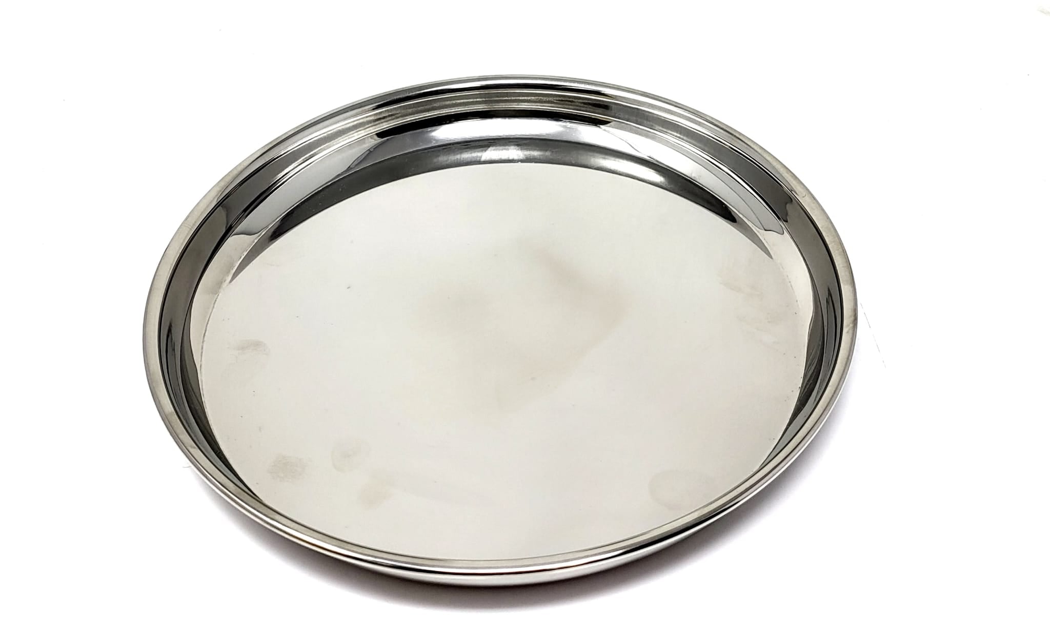Premium Stainless Steel Beaded Thali Set - Traditional Indian Serving Platter for Festive Meals, Wedding Catering & Home Dining Decor