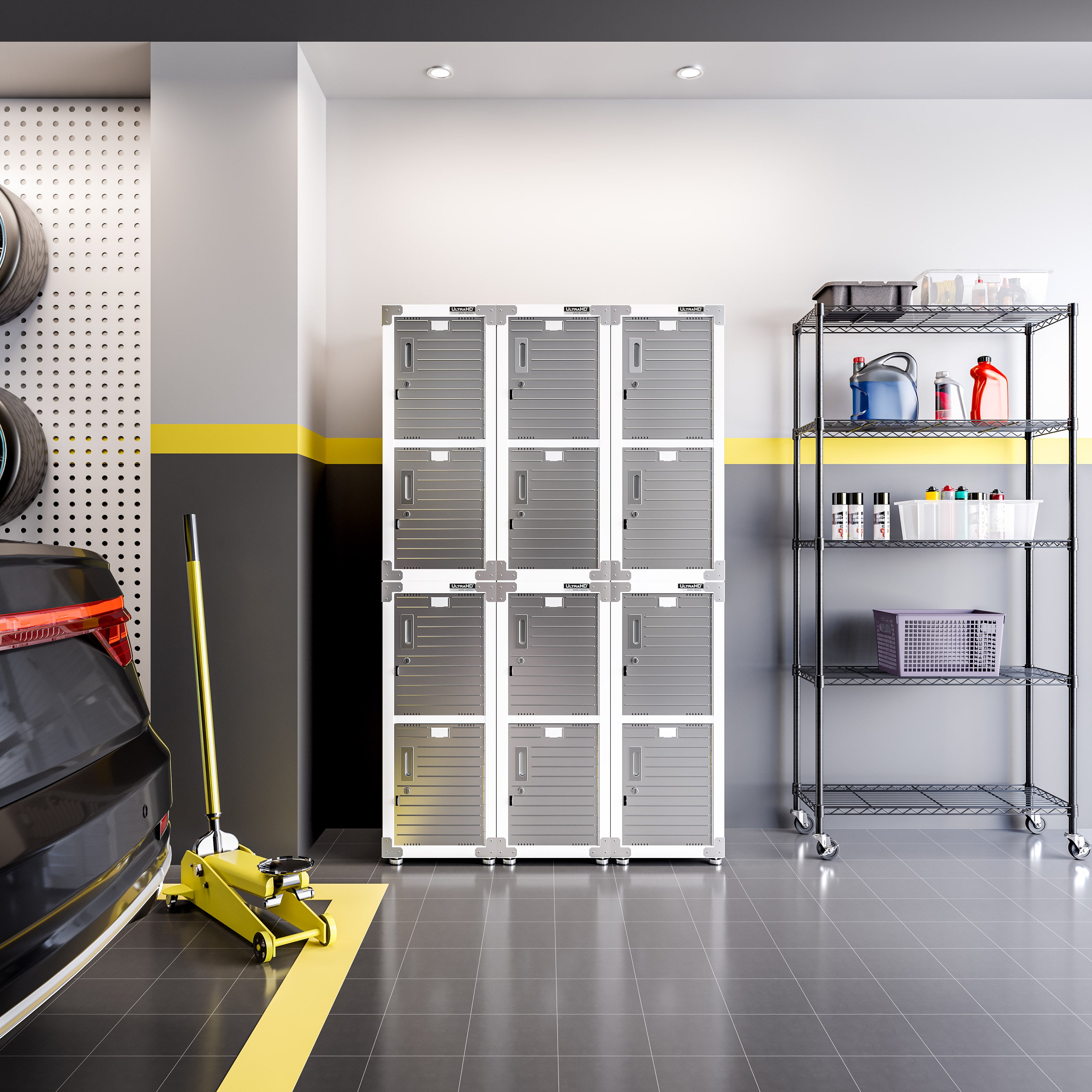 5 Tier NSF Certified Steel Shelving Unit - Heavy Duty Storage Rack for Kitchen, Garage, Warehouse & Commercial Use