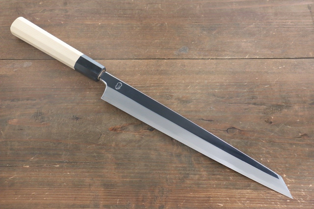Premium Choyo White Steel Kiritsuke Yanagiba Knife 270mm - Mirror Finish, Magnolia Wood Handle - Perfect for Sushi, Sashimi & Japanese Cuisine