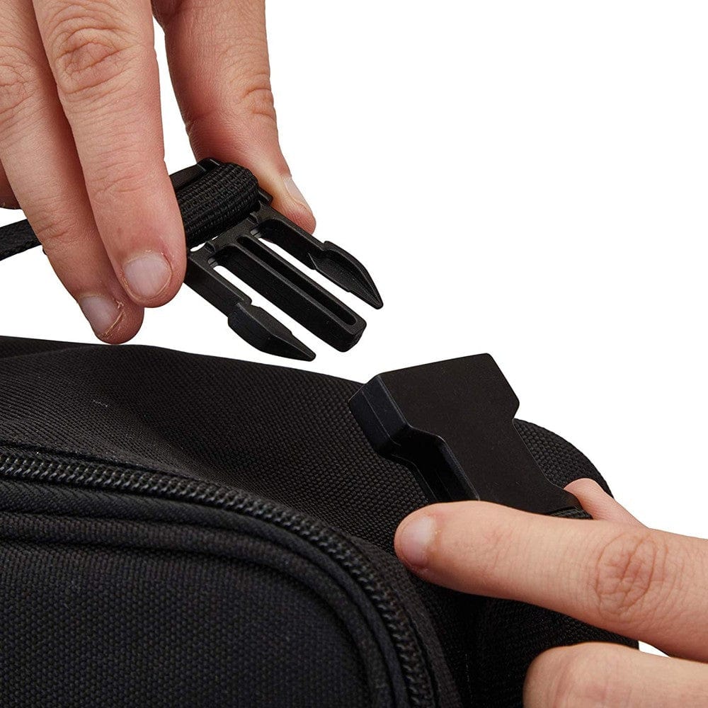 PackIt Freezable Classic Insulated Lunch Box - Black | Leakproof Cooler Bag for School, Work & Picnics | BPA-Free Reusable Lunch Tote for Kids & Adults