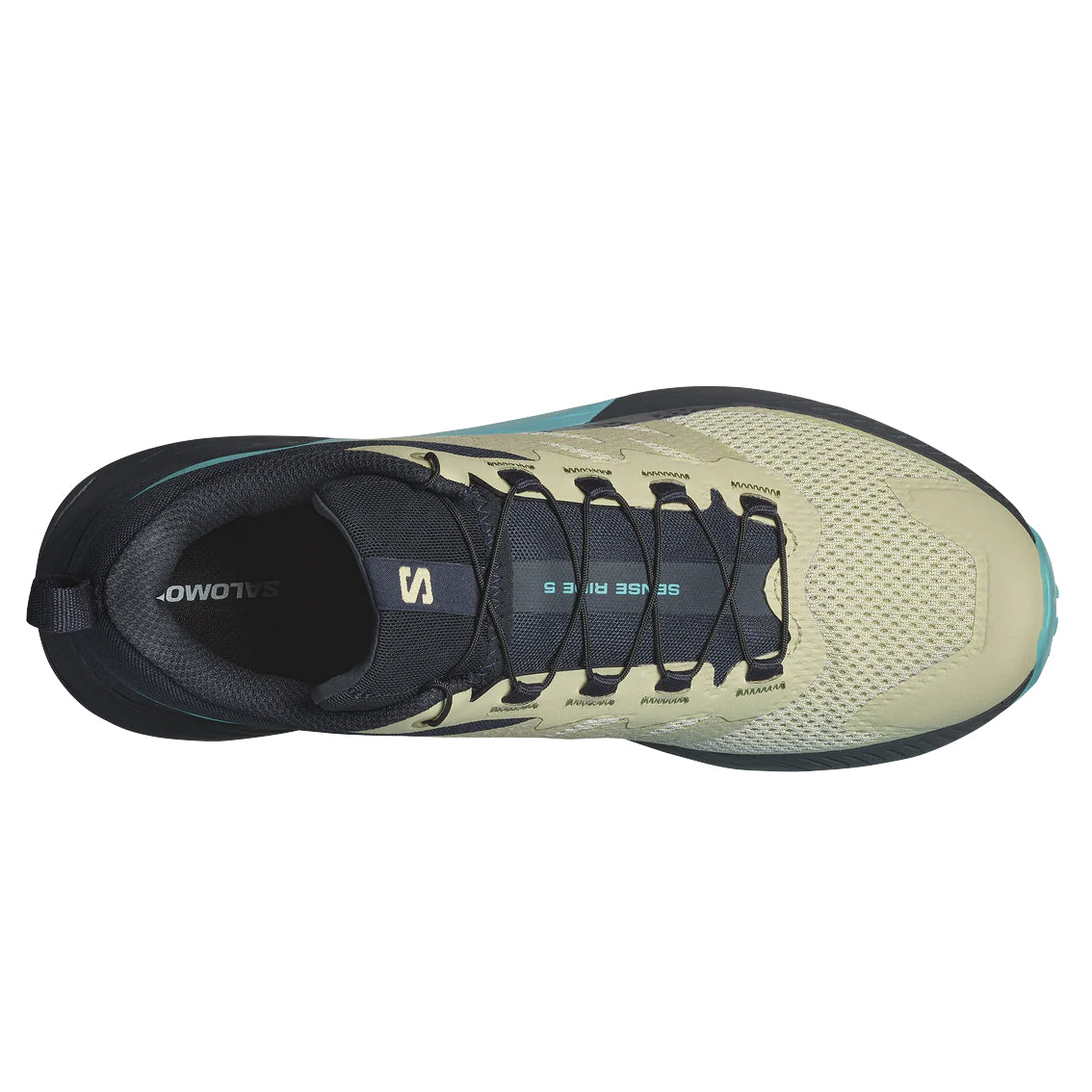 Salomon Sense Ride 5 Trail Running Shoes for Men - Lightweight & Durable Hiking Shoes for Outdoor Adventures, Trail Running & Mountain Climbing