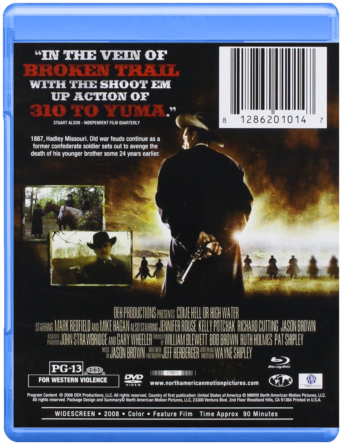 Come Hell Or High Water Blu-ray - Action Crime Drama Movie - Perfect for Movie Nights & Home Theater Collections