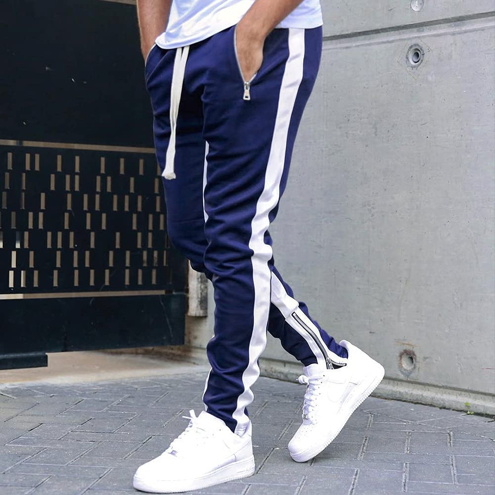 Kolongvangie Men's Jogger Pants - Athletic Workout Running Sweatpants for Gym, Casual Wear & Active Lifestyle | Comfortable Sports Bottoms for Training, Lounge & Outdoor Activities