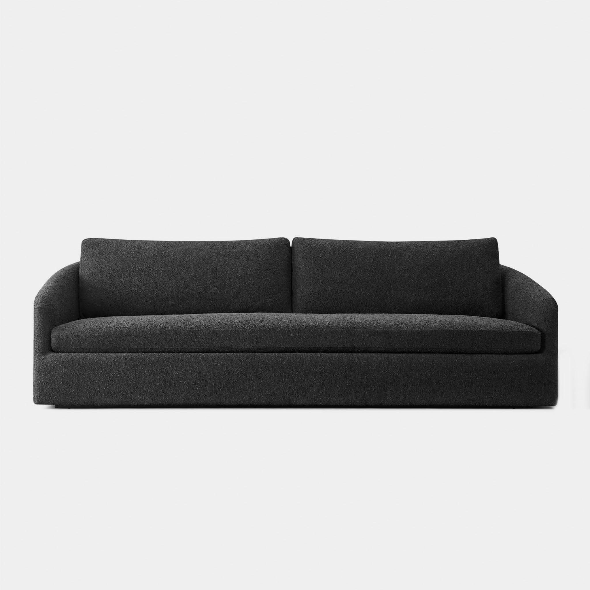 Sonoma 3-Seat Sofa - Modern Comfortable Fabric Couch for Living Room, Lounge & Family Room - Perfect for Relaxing, Entertaining & Small Spaces