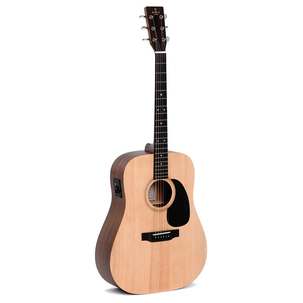 AMI DME Acoustic Electric Guitar - Professional Quality with Built-in Tuner & Cutaway Design - Perfect for Stage Performances, Studio Recording & Home Practice